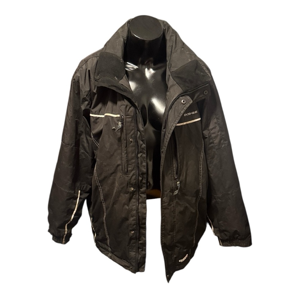Winter Jacket with Roll-Away Hood | Choko Authentics | Men’s Large | Black